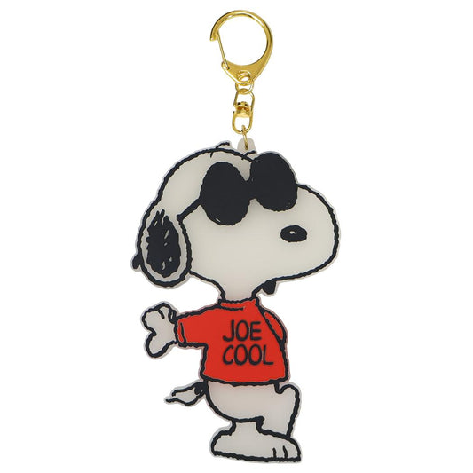 スヌーピー キーリング ラバーキーホルダー JOE COOL ピーナッツ マリモクラフト