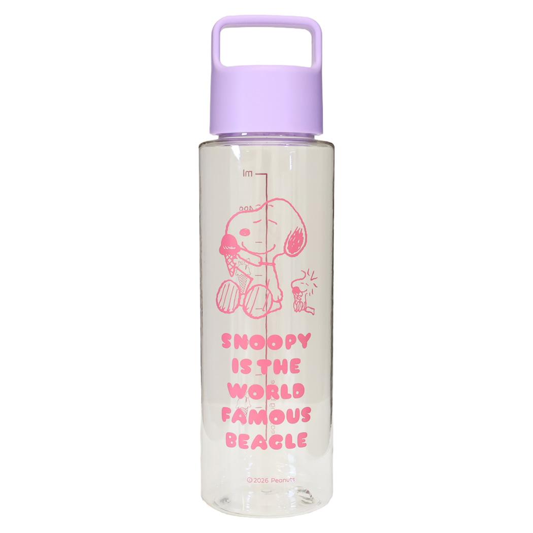 スヌーピー 水筒 クリアハンディボトル 500ml ピーナッツ マリモクラフト