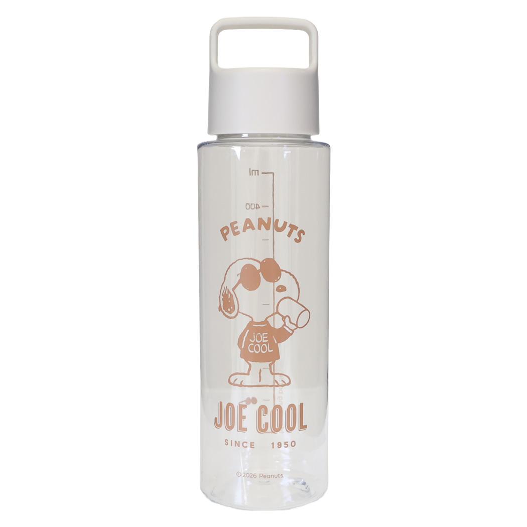 スヌーピー 水筒 クリアハンディボトル 500ml ジョークール ピーナッツ マリモクラフト