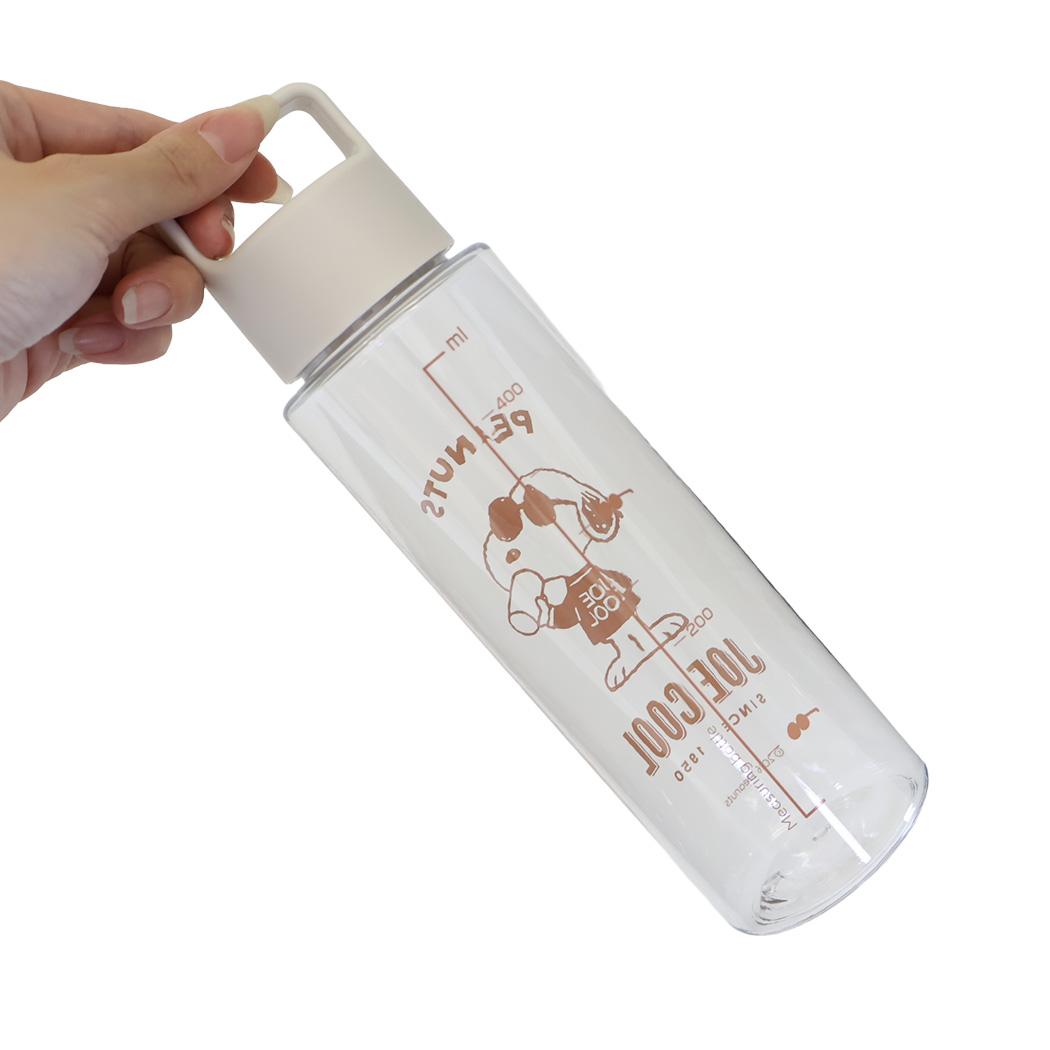 スヌーピー 水筒 クリアハンディボトル 500ml ジョークール ピーナッツ マリモクラフト