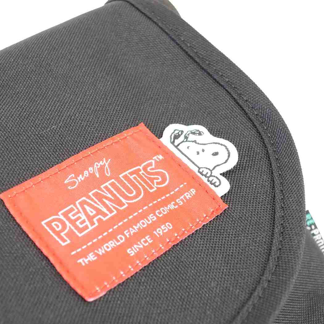 スヌーピー ショルダーバッグ RE-PET メッセンジャーバッグ RDネーム ピーナッツ マリモクラフト