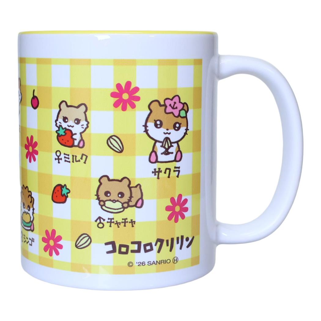コロコロクリリン マグカップ インナーカラーマグ ファミリー全員しゅーごう！ サンリオ マリモクラフト