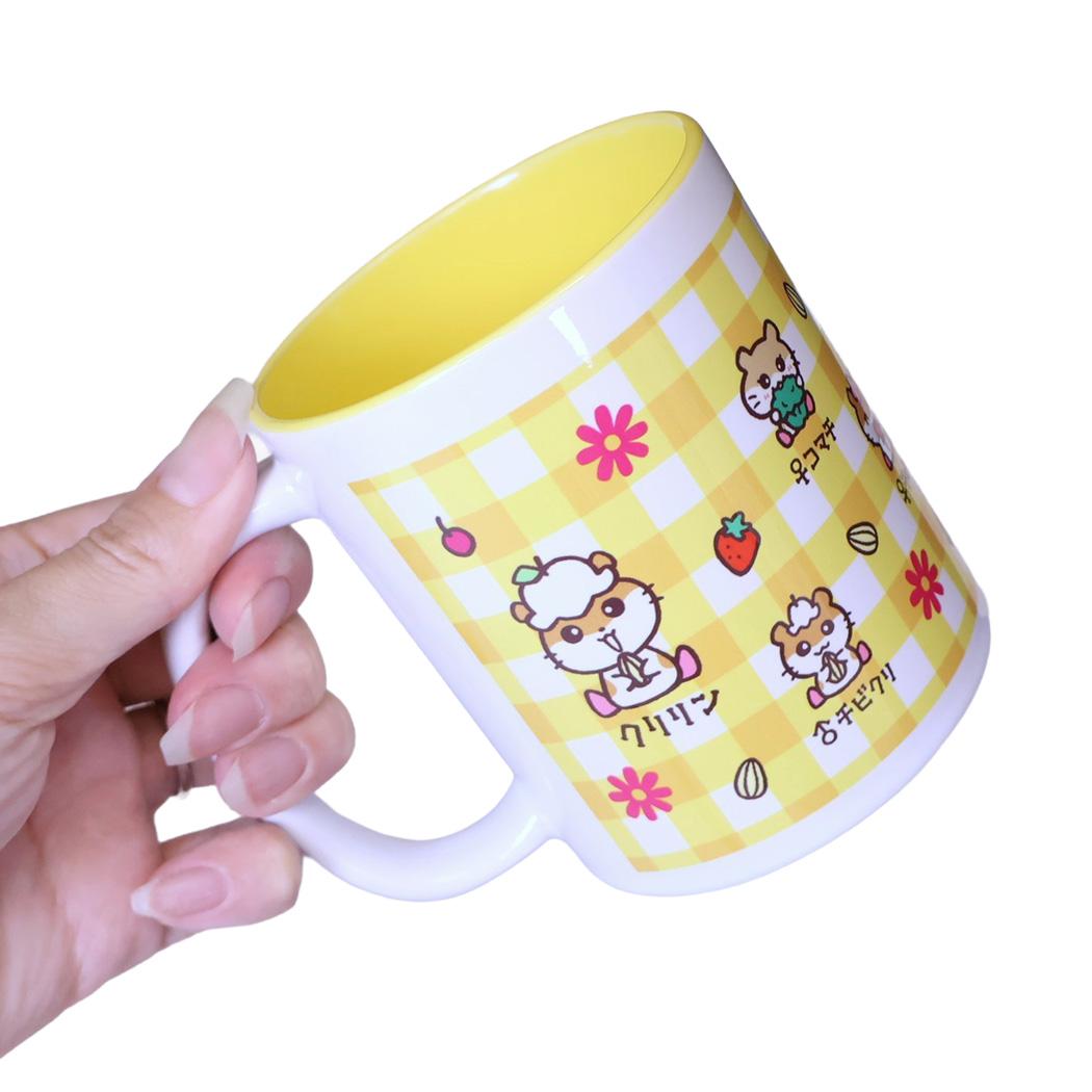 コロコロクリリン マグカップ インナーカラーマグ ファミリー全員しゅーごう！ サンリオ マリモクラフト