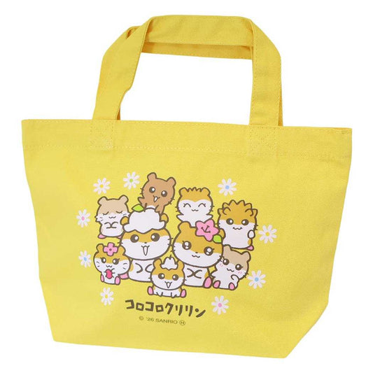コロコロクリリン ランチバッグ ミニトート ファミリー全員しゅーごう！ YE サンリオ マリモクラフト