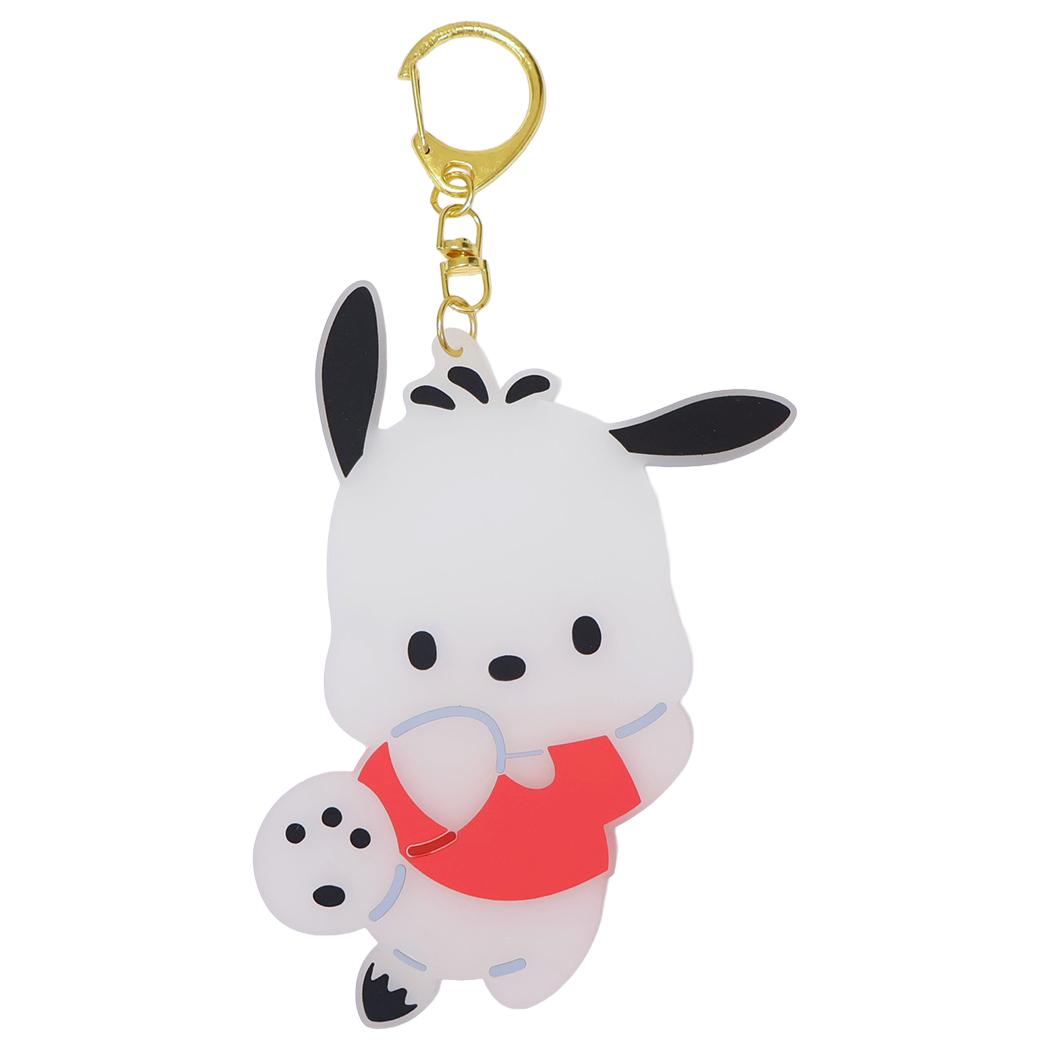 サンリオキャラクターズ キーリング ラバーキーホルダー ポチャッコ Sanrio マリモクラフト