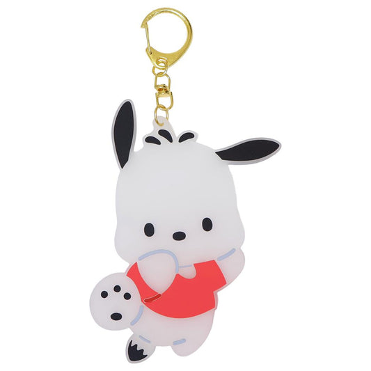 サンリオキャラクターズ キーリング ラバーキーホルダー ポチャッコ Sanrio マリモクラフト