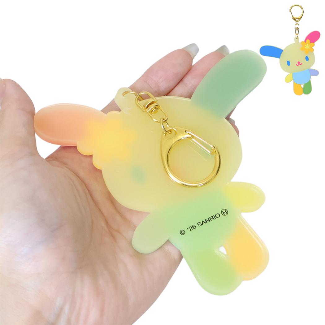 サンリオキャラクターズ キーリング ラバーキーホルダー ウサハナ Sanrio マリモクラフト