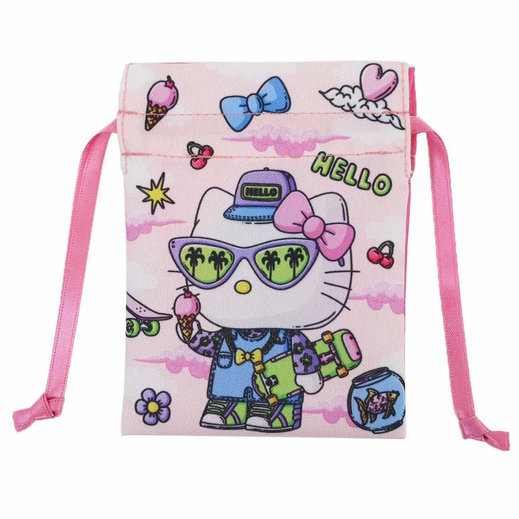 モルガxサンリオキャラクターズ 巾着袋 豆巾着 ハローキティ Sanrio マリモクラフト