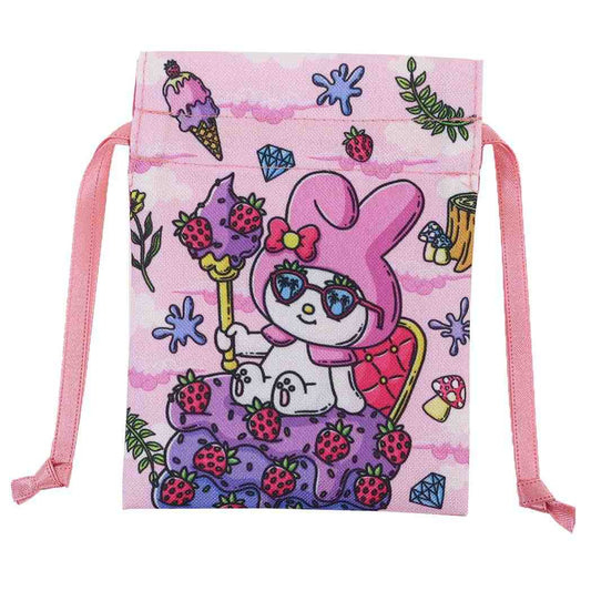 モルガxサンリオキャラクターズ 巾着袋 豆巾着 マイメロディ Sanrio マリモクラフト