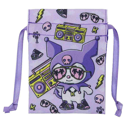 モルガxサンリオキャラクターズ 巾着袋 豆巾着 クロミ Sanrio マリモクラフト