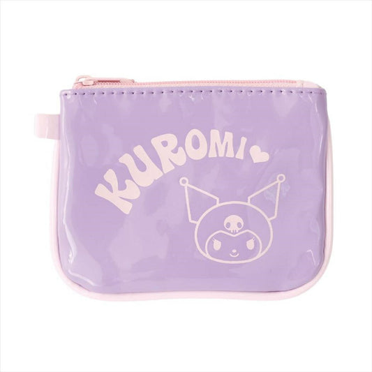 クロミ ミニポーチ エナメルミニポーチ パープル サンリオ エムプラン 小物入れ かわいい キャラクター グッズ メール便可 シネマコレクション
