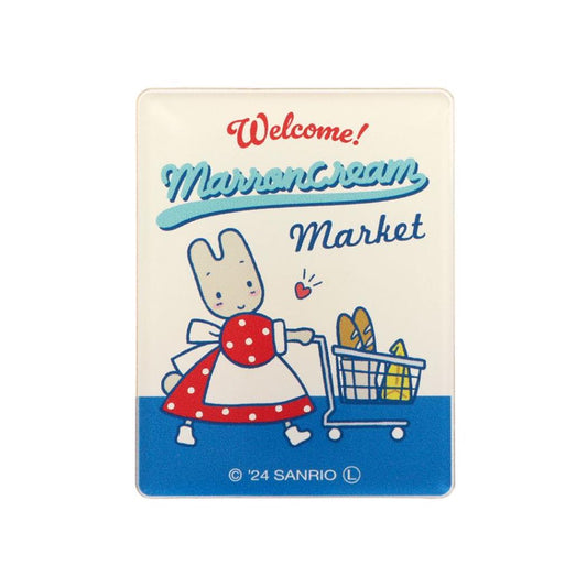 マロンクリーム クリップ アクリルクリップ ヴィンテージレトロ サンリオ エムプラン 事務用品 文具 キャラクター グッズ メール便可 シネマコレクション