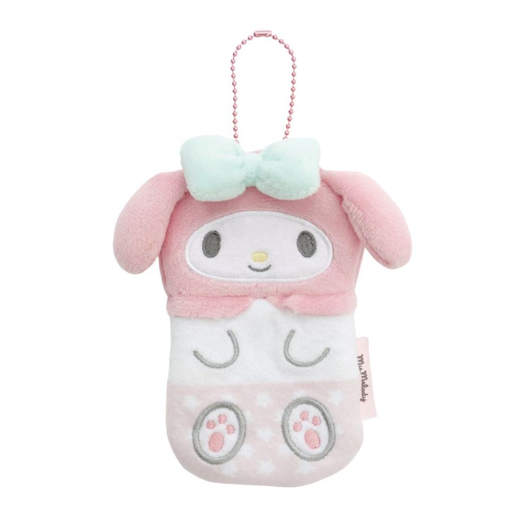 マイメロディ ミニポーチ ぬいぐるみミニポーチ サンリオ エムプラン 小物入れ キャラクター グッズ メール便可 シネマコレクション