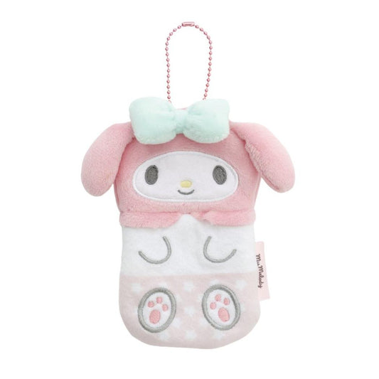 マイメロディ ミニポーチ ぬいぐるみミニポーチ サンリオ エムプラン 小物入れ キャラクター グッズ メール便可 シネマコレクション