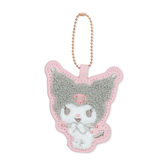クロミ キーチェーン お名前ホルダー 相良刺繍 サンリオ エムプラン ネームタグ キャラクター グッズ メール便可 シネマコレクション