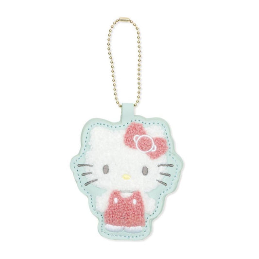 ハローキティ キーチェーン お名前ホルダー 相良刺繍 サンリオ エムプラン ネームタグ キャラクター グッズ メール便可 シネマコレクション
