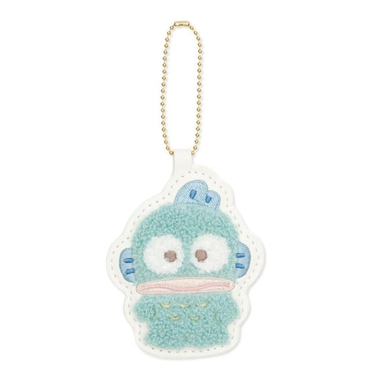 ハンギョドン キーチェーン お名前ホルダー 相良刺繍 サンリオ エムプラン ネームタグ キャラクター グッズ メール便可 シネマコレクション