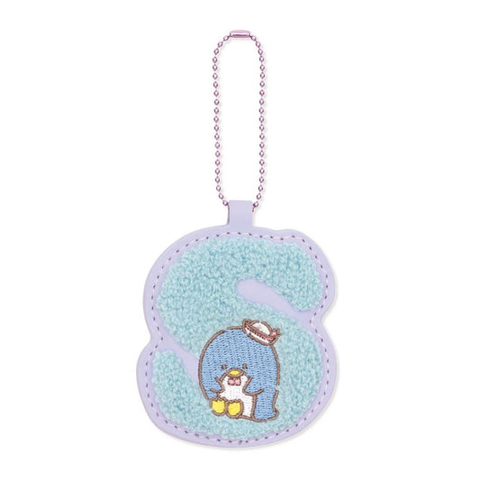 タキシードサム キーチェーン イニシャルホルダー 相良刺繍 S サンリオ エムプラン プチギフト キャラクター グッズ メール便可 シネマコレクション