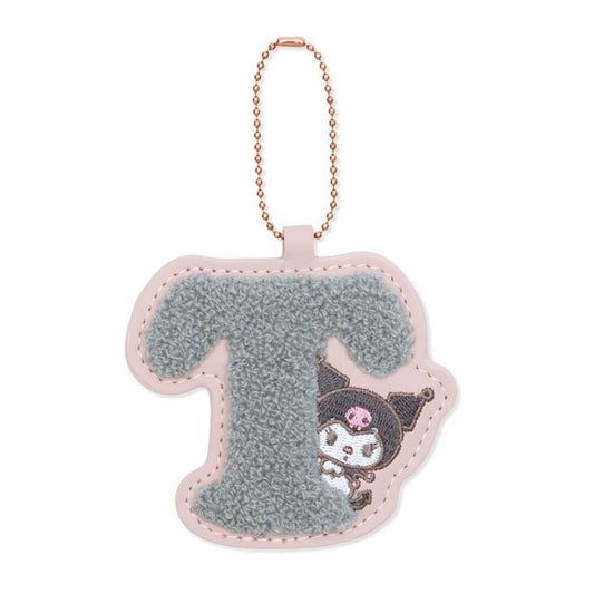 クロミ キーチェーン イニシャルホルダー 相良刺繍 T サンリオ エムプラン プチギフト キャラクター グッズ メール便可 シネマコレクション