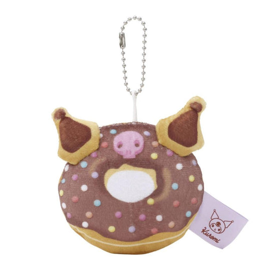 クロミ 鏡キーホルダー ぬいぐるみミラー ドーナツ サンリオ エムプラン バッグチャーム キャラクター グッズ メール便可 シネマコレクション