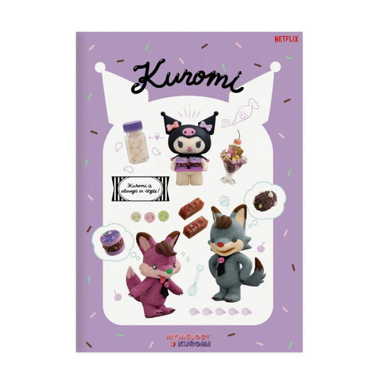 Netflix マイメロディ＆クロミ 横罫ノート A5ノート KU1 サンリオ エムプラン 新学期準備文具 キャラクター グッズ メール便可 シネマコレクション