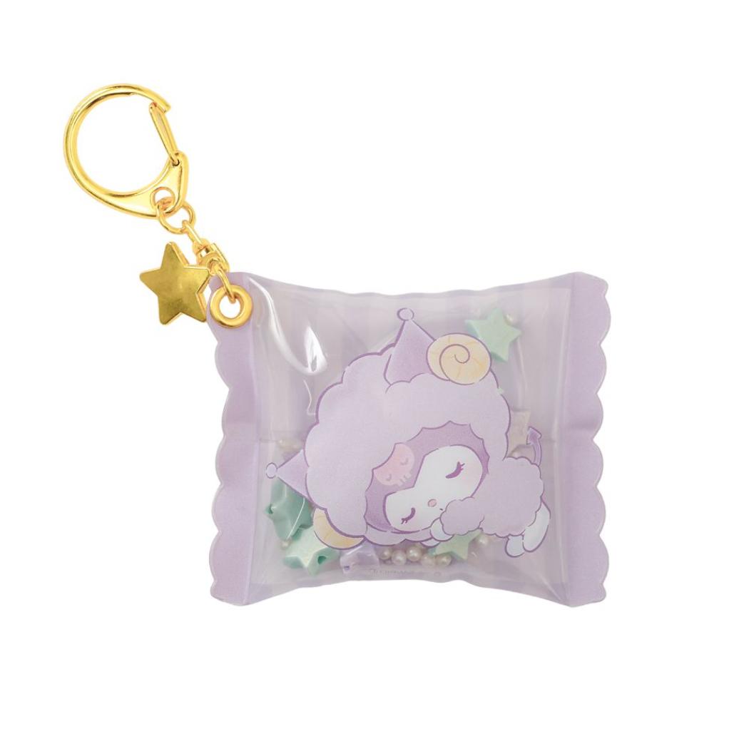 クロミ キーリング しゃかしゃかピローキーホルダー おやすみひつじ サンリオ エムプラン プレゼント キャラクター グッズ メール便可 シネマコレクション