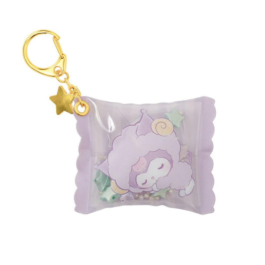 クロミ キーリング しゃかしゃかピローキーホルダー おやすみひつじ サンリオ エムプラン プレゼント キャラクター グッズ メール便可 シネマコレクション
