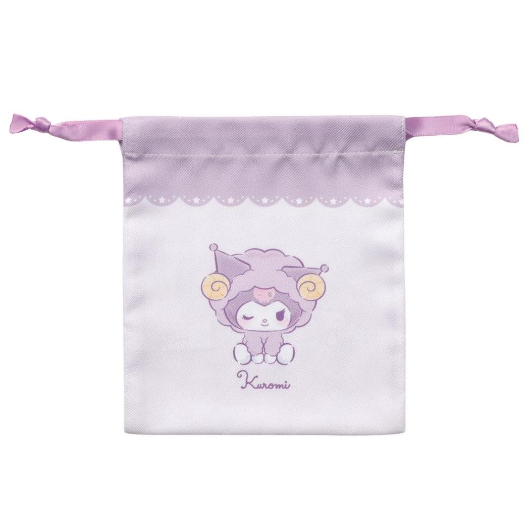 クロミ 巾着袋 キンチャク おやすみひつじ サンリオ エムプラン きんちゃくポーチ 小物入れ キャラクター グッズ メール便可 シネマコレクション