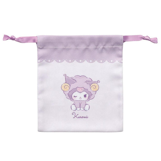 クロミ 巾着袋 キンチャク おやすみひつじ サンリオ エムプラン きんちゃくポーチ 小物入れ キャラクター グッズ メール便可 シネマコレクション