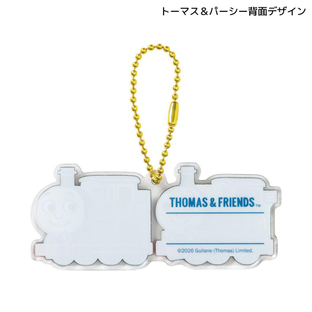 きかんしゃトーマス キーチェーン アクリルネームホルダー トーマス＆フレンズ トーマス＆パーシー エムプラン