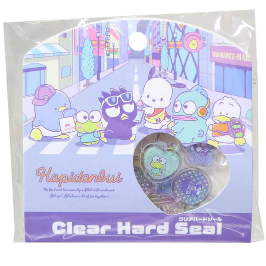 サンリオキャラクターズ フレークシール クリアハードシール レッツゴーニューシティ Sanrio エムプラン