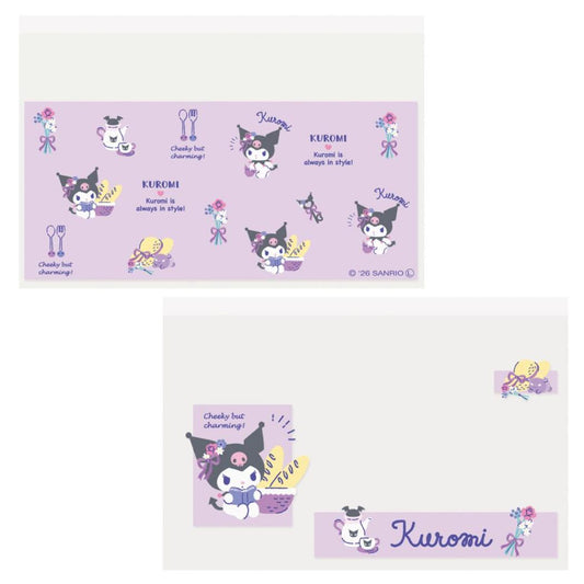 サンリオキャラクターズ カードケース マイナカード クリアケースN 顔隠し クロミ Sanrio エムプラン