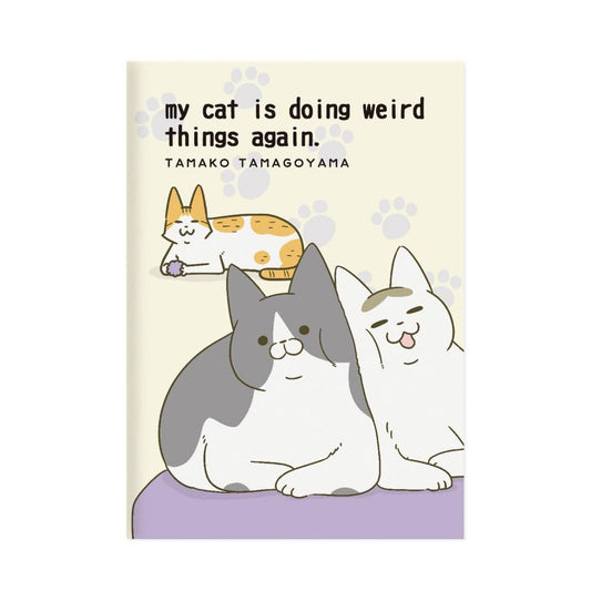 うちの猫がまた変なことしてる 横罫ノート A5ノート うち猫A エムプラン メモ かわいい キャラクター グッズ メール便可 シネマコレクション