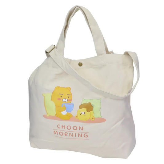 カカオフレンズ トートバッグ 帆布トートバッグ KAKAO FRIENDS 森本本店 手提げかばん キャラクター グッズ シネマコレクション