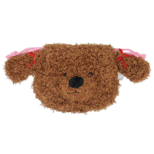 ワンダフルピース きんちゃく ファー生地巾着 もふっとトイプードル いぬ 丸眞 プレゼント 小物入れ グッズ シネマコレクション