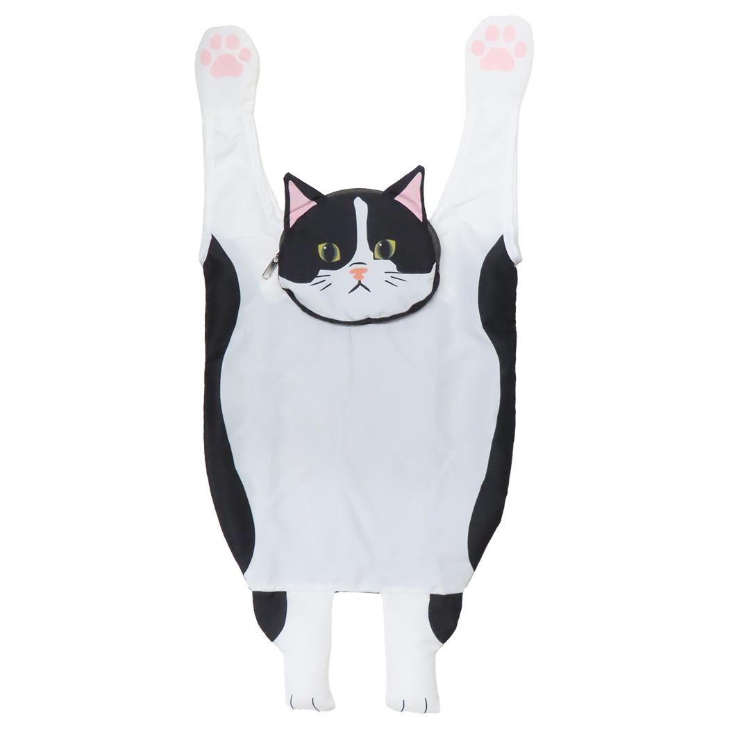 ワンダフルピース ショッピングバッグ エコバッグ ぶらんとハチワレ 丸眞 お買い物かばん レジバッグ グッズ メール便可 シネマコレクション
