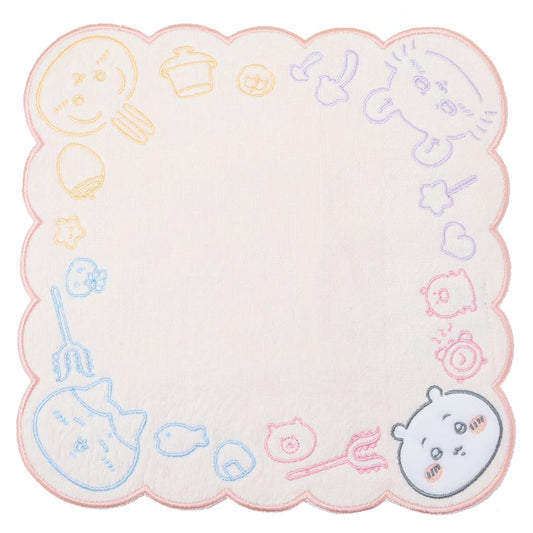 ちいかわ ミニタオル シャーリング ハンカチタオル もくもくちいかわ 丸眞 汗拭きタオル キャラクター グッズ メール便可 シネマコレクション