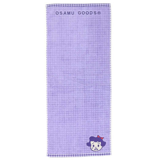 オサムグッズ フェイスタオル ジャガードロングタオル オーガニックコットン パイルベティ Osamu Goods 丸眞 新生活雑貨 キャラクター グッズ メール便可 シネマコレクション