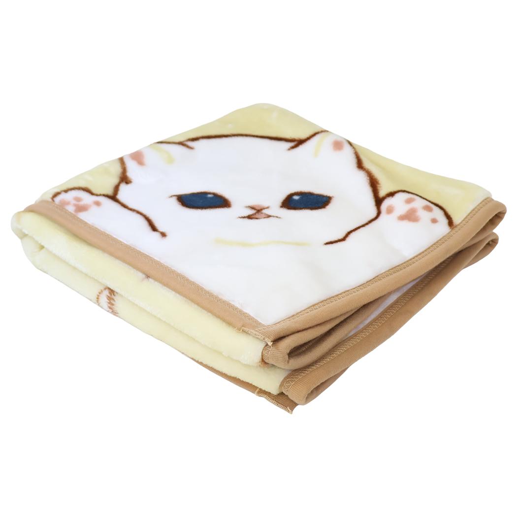 モフサンド ひざ掛け毛布 ブランケット まったりにゃん mofusand