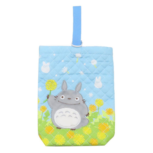 となりのトトロ シューズバッグ たんぽぽ畑とトトロ スタジオジブリ 丸眞 入園入学準備雑貨 キャラクター グッズ シネマコレクション