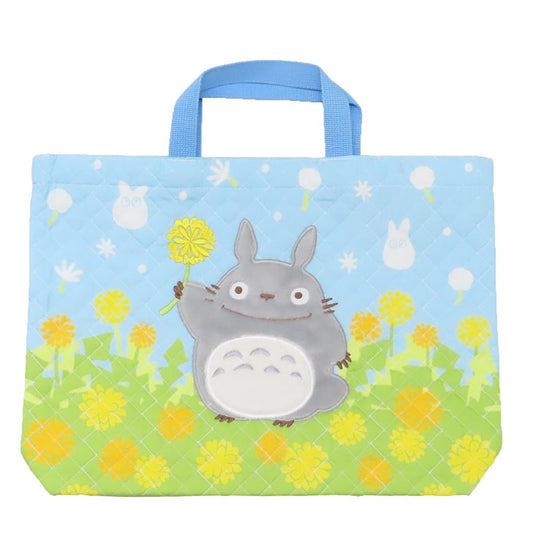 となりのトトロ お稽古かばん レッスンバッグ たんぽぽ畑とトトロ スタジオジブリ 丸眞 通学かばん キャラクター グッズ メール便可 シネマコレクション