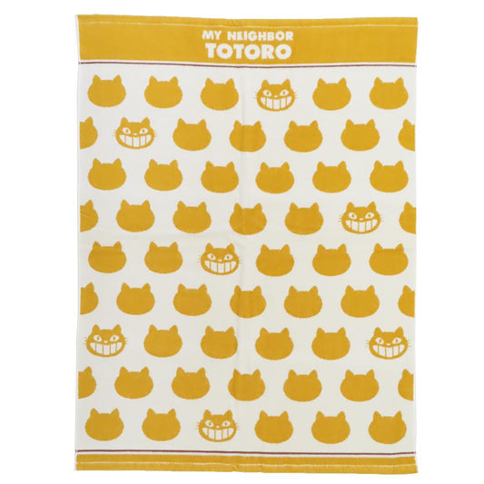 となりのトトロ キッズタオルケット お昼寝ケット ネコバスシルエット スタジオジブリ 丸眞 子供用夏用寝具 キッズタオル キャラクター グッズ シネマコレクション