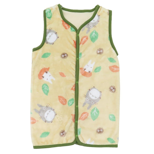 となりのトトロ 子供用 防寒 寝具 2wayスリーパー トトロと落ち葉 スタジオジブリ 丸眞 ウォーマー雑貨 キャラクター グッズ シネマコレクション