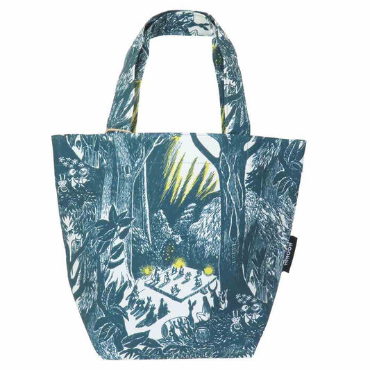 ムーミン ミニトート ミニバッグ 踊る森 北欧 丸眞 手提げかばん キャラクター グッズ メール便可 シネマコレクション