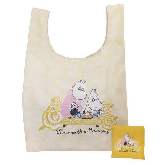 ムーミン ショッピングバッグ エコバッグ タイムウィズママ 北欧 丸眞 お買い物かばん キャラクター グッズ メール便可 シネマコレクション