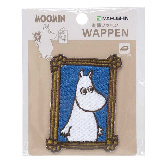 ムーミン ワッペン 刺繍ワッペン 北欧 丸眞 手芸用品 キャラクター グッズ メール便可 シネマコレクション