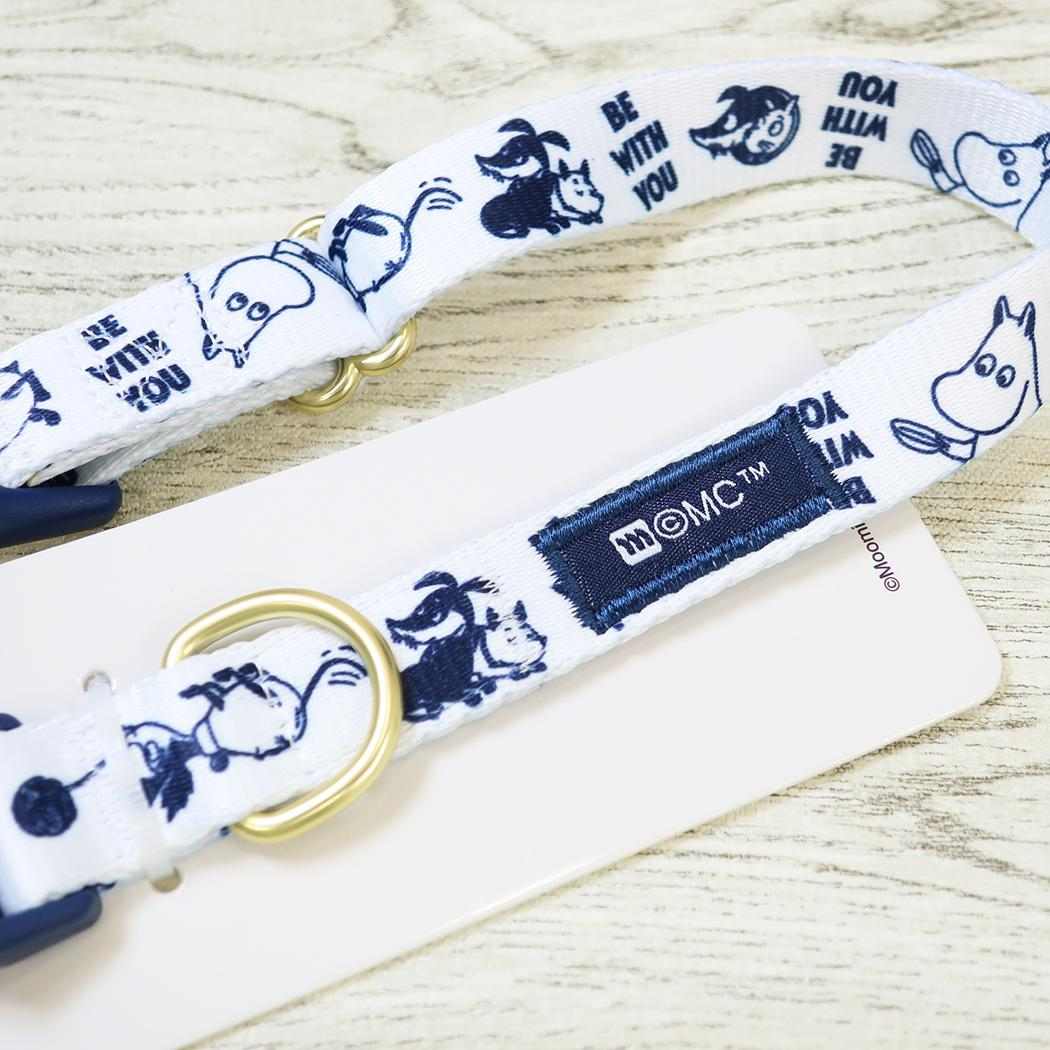 ムーミン ペット用品 ペット用カラー 中型犬用 ビーウィズユー パターン M 北欧