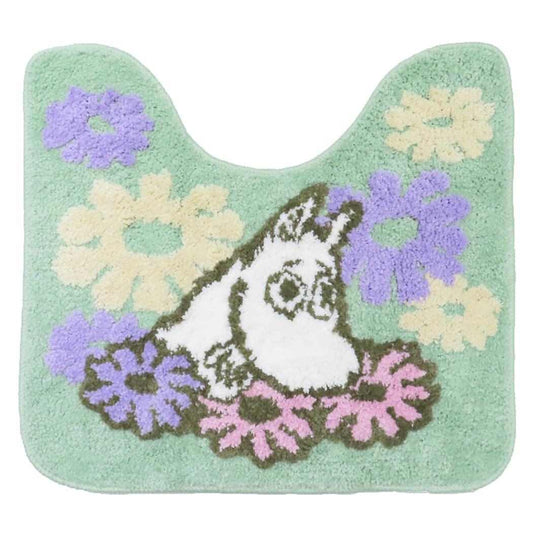 ムーミン トイレ用品 トイレマット グリーンフラワーズ 北欧 丸眞 インテリア雑貨 おしゃれ キャラクター グッズ シネマコレクション