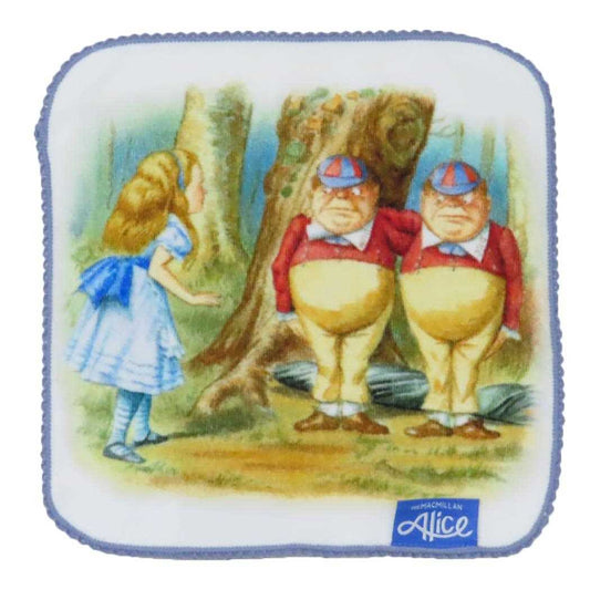 THE MACMILLAN ALICE ハンドタオル ミニタオル トゥイードルダムトゥイードルディー マクミランアリス 丸眞 ハンカチ ギフト かわいい キャラクター グッズ メール便可 シネマコレクション