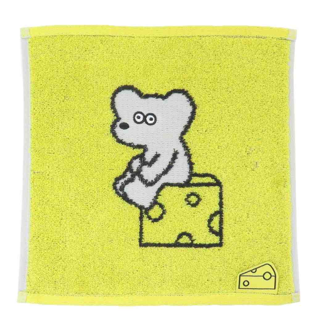 ねずみのANDY ミニタオル ジャガードハンカチタオル おすわりアンディ アンディ 丸眞 汗拭きタオル キャラクター グッズ メール便可 シネマコレクション